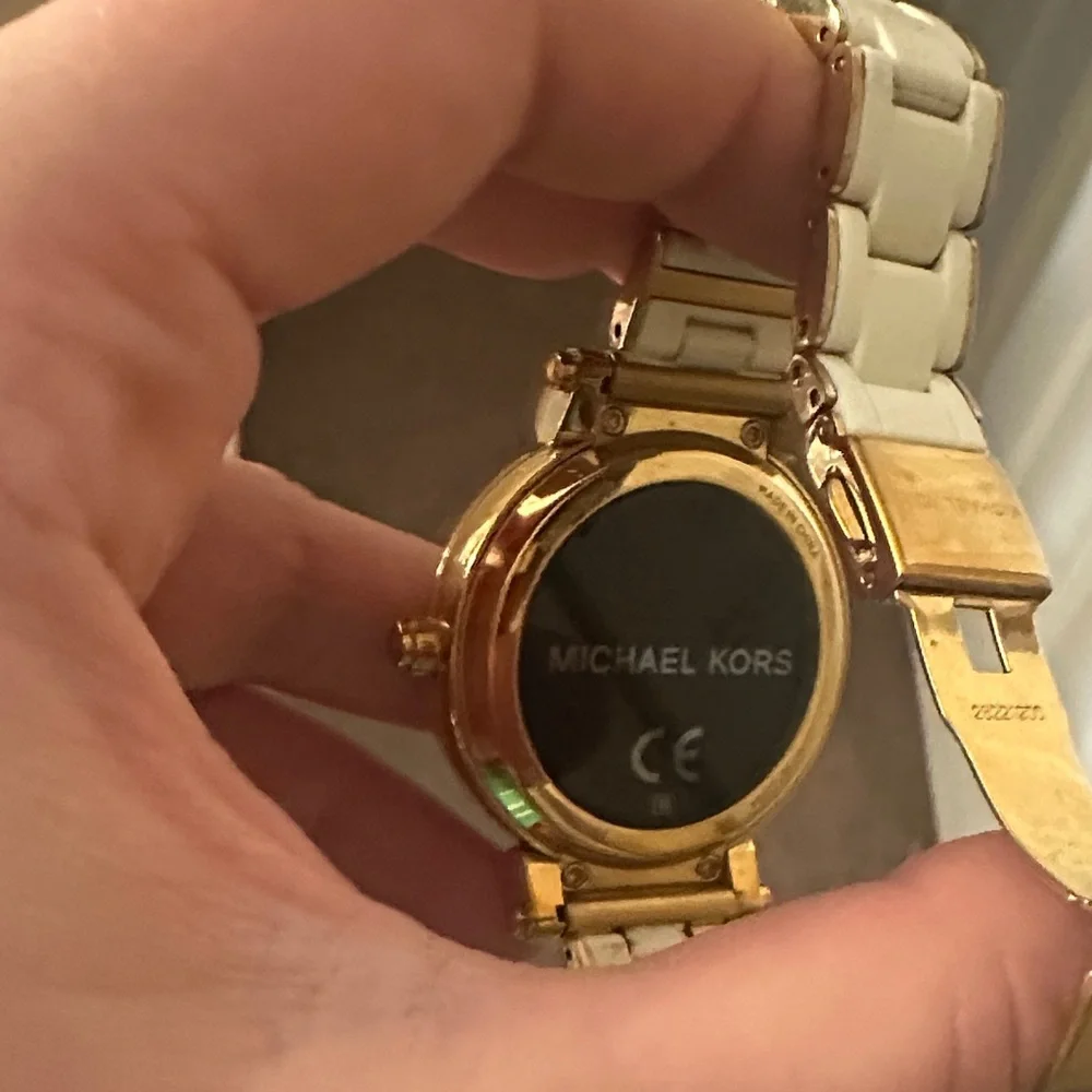 Michael Kors Gold and Cream Smartwatch